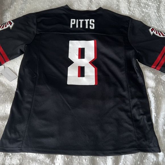 Atlanta Falcons Kyle Pitts Jersey red black white - Picture 12 of 12